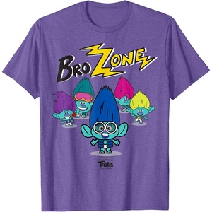 image:imageDreamWorks Trolls Band Together BroZone Spotlight TShirtPurple Heather
