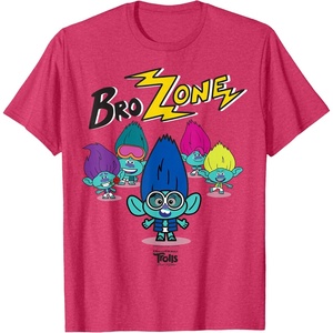 image:imageDreamWorks Trolls Band Together BroZone Spotlight TShirtRed Heather
