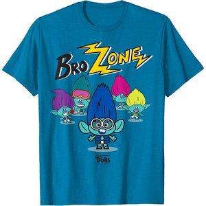 image:imageDreamWorks Trolls Band Together BroZone Spotlight TShirtSapphire Blue