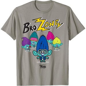 image:imageDreamWorks Trolls Band Together BroZone Spotlight TShirtSlate Grey