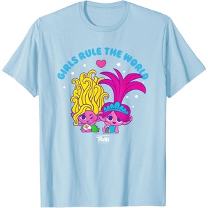 image:imageDreamWorks Trolls Band Together Girls Rule the World TShirtBaby Blue