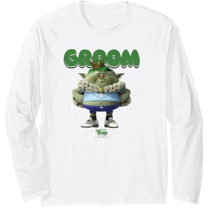 image:imageDreamWorks Trolls Band Together King Gristle Long Sleeve TShirtWhite