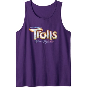 image:imageDreamWorks Trolls Band Together Movie Logo Tank TopPurple