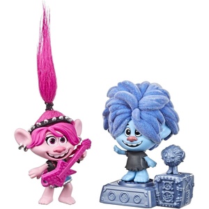 image:imageDreamWorks Trolls World Tour Rock City Bobble with 2 Figures 1 with Bobble Action Plus Base Toy Inspired by The Movie Trolls World Tour