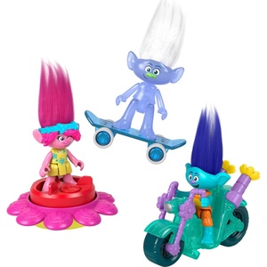 image:imageFisherPrice Imaginext DreamWorks Trolls Toys Sparkle amp Roll Pack Poppy Branch amp Guy Diamond Figures for Pretend Play Kids Ages 3 Years