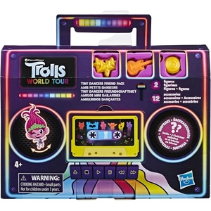 image:imageHasbro Trolls DreamWorks Tiny Dancers Friend Pack with 2 Tiny Dancers Figures2 Braceletsand 10 CharmsToy Inspired by The Movie World Tour