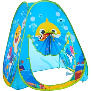 image:imageIdea Nuova DreamWorks Trolls Collapsible Pop Up Play Tent for Kids 28 W x 28 L x 30 HBaby Shark