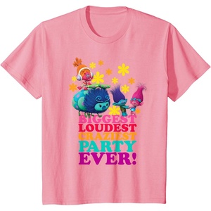 image:imageKids Trolls Character Party TShirtPink