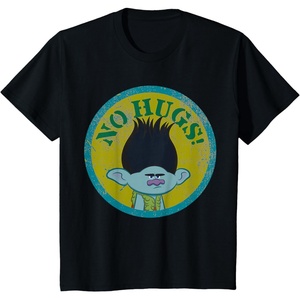 image:imageKids Trolls Kids No Hugs Branch TShirtBlack