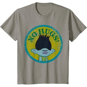 image:imageKids Trolls Kids No Hugs Branch TShirtSlate Grey