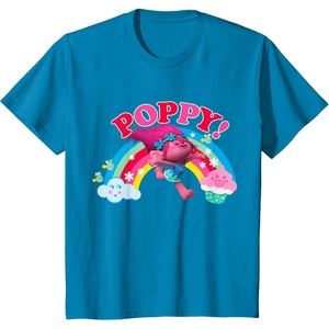 image:imageKids Trolls Poppy TShirtSapphire Blue