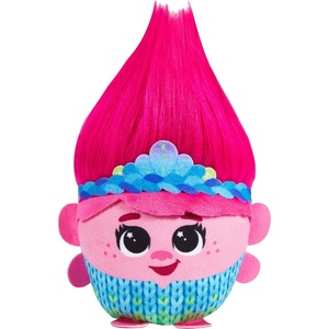 image:imageMattel DreamWorks Trolls Band Together Hairmony Mixers Queen Poppy Plush Toy with Sound 6inch Soft Doll Inspired by the Movie Interactive Harmonizing