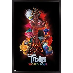 image:imageTrends International DreamWorks Trolls 2  One Sheet Wall Poster 14725 x 22375 Premium Unframed VersionBlack Framed Version