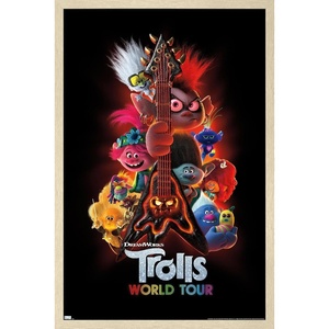 image:imageTrends International DreamWorks Trolls 2  One Sheet Wall Poster 14725 x 22375 Premium Unframed VersionBlonde Framed Version