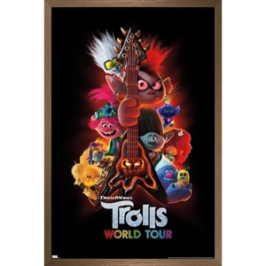image:imageTrends International DreamWorks Trolls 2  One Sheet Wall Poster 14725 x 22375 Premium Unframed VersionBronze Framed Version