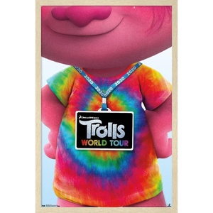 image:imageTrends International DreamWorks Trolls 2  Teaser Wall Poster 22375 x 34 Premium Unframed VersionBlonde Framed Version