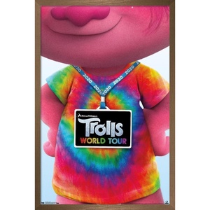 image:imageTrends International DreamWorks Trolls 2  Teaser Wall Poster 22375 x 34 Premium Unframed VersionBronze Framed Version