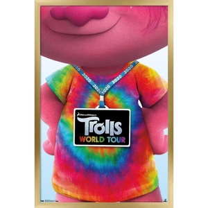image:imageTrends International DreamWorks Trolls 2  Teaser Wall Poster 22375 x 34 Premium Unframed VersionGold Framed Version
