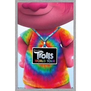 image:imageTrends International DreamWorks Trolls 2  Teaser Wall Poster 22375 x 34 Premium Unframed VersionGray Framed Version