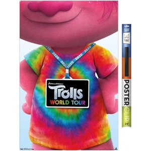 image:imageTrends International DreamWorks Trolls 2  Teaser Wall Poster 22375 x 34 Premium Unframed VersionPremium Poster  Clip Bundle