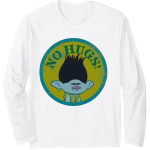 image:imageTrolls No Hugs Branch Long Sleeve TShirtWhite