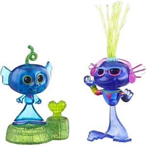 image:imageTrolls World Tour Techno Reef Bobble Set with 2 Figures MovieInspired Toy Poppy Character Age 4