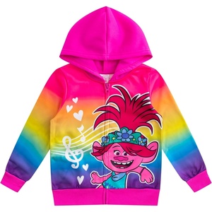 image:imageUNIVERSAL Dreamworks Trolls World Tour Zip Up Girls Hoodie for Toddler Little and Big KidsPink