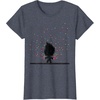 image:imageClassic Trolls Troll Outline in Polka Dots TShirt TShirtHeather Blue