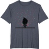 image:imageClassic Trolls Troll Outline in Polka Dots TShirt TShirtHeather Blue