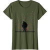 image:imageClassic Trolls Troll Outline in Polka Dots TShirt TShirtOlive Green
