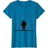 image:imageClassic Trolls Troll Outline in Polka Dots TShirt TShirtSapphire Blue