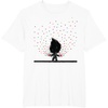image:imageClassic Trolls Troll Outline in Polka Dots TShirt TShirtWhite