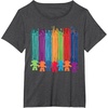 image:imageClassic Trolls Trolls Hair Paint Streak TShirt TShirtDark Heather Grey