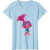 image:imageDREAMWORKS TROLLS Poppy Winky TShirt UnisexAdults Black Small Short SleeveBaby Blue