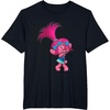 image:imageDREAMWORKS TROLLS Poppy Winky TShirt UnisexAdults Black Small Short SleeveBlack