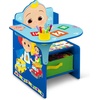 image:imageDelta Children Chair Desk with Storage Bin Trolls World TourCocomelon