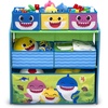 image:imageDelta Children Design and Store 6 Bin Toy Storage Organizer Trolls World TourBaby Shark