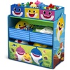 image:imageDelta Children Design and Store 6 Bin Toy Storage Organizer Trolls World TourBaby Shark
