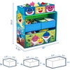 image:imageDelta Children Design and Store 6 Bin Toy Storage Organizer Trolls World TourBaby Shark