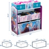 image:imageDelta Children Design and Store 6 Bin Toy Storage Organizer Trolls World TourDisney Frozen II