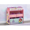 image:imageDelta Children Design and Store 6 Bin Toy Storage Organizer Trolls World TourDisney Princess
