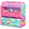 image:imageDelta Children Design and Store 6 Bin Toy Storage Organizer Trolls World TourPeppa Pig
