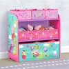 image:imageDelta Children Design and Store 6 Bin Toy Storage Organizer Trolls World TourPeppa Pig