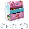 image:imageDelta Children Design and Store 6 Bin Toy Storage Organizer Trolls World TourTrolls World Tour
