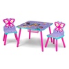 image:imageDelta Children Kids Table and Chair Set with Storage 2 Chairs Included Trolls World TourDisney Encanto
