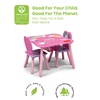 image:imageDelta Children Kids Table and Chair Set with Storage 2 Chairs Included Trolls World TourPeppa Pig Unicorn