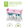 image:imageDelta Children Kids Table and Chair Set with Storage 2 Chairs Included Trolls World TourTrolls World Tour