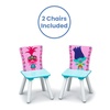 image:imageDelta Children Kids Table and Chair Set with Storage 2 Chairs Included Trolls World TourTrolls World Tour