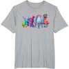 image:imageDreamWorks Trolls All Troll Friends TShirt SmallHeather Grey