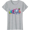 image:imageDreamWorks Trolls All Troll Friends TShirt SmallHeather Grey